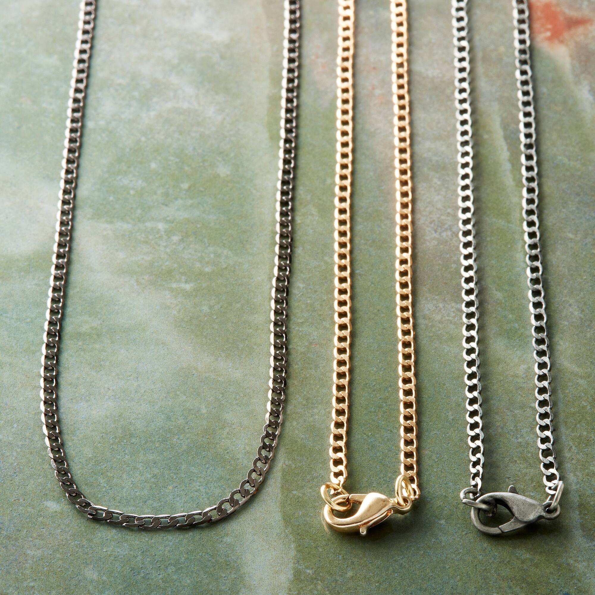 Mixed Metal Chains by Bead Landing™